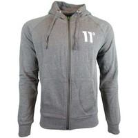 11 Degrees Core Zip Hoody men\'s Tracksuit jacket in grey