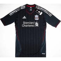 11/12 Liverpool Away TECHFIT Player Issue Football Shirt Soccer Jersey Top Kit[XXL (EU-11)]