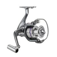12BB Spinning Fishing Reel Lightweight Aluminum Alloy Carp Fishing Reel Tackle with Left Right Interchangeable Collapsible Handle