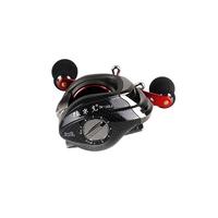 12BB 6.3:1 Left Hand Bait Casting Fishing Reel 11Ball Bearings + One-way Clutch High Speed Red