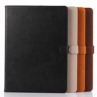 12.9 Inch Genuine Leather Pattern High Quality Wallet Case for iPad Pro