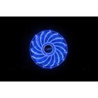 12cm Vegas 15 Blue LED fan with anti-vibe dampening pads, sleeve bearing