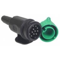 12v 13 Pin Menbers Euro Plug With 15mm Grommet
