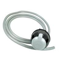 12s Socket With 2m Cable Bk