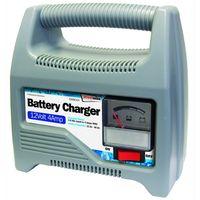 12v 4 amp automatic plastic cased battery charger