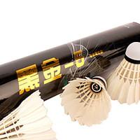 12PCS Leisure Sports Shuttlecocks Wearproof Nondeformable Durable Stability for Goose Feather