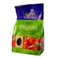 (12 PACK) - Crazy Jack - Organic Soft Prunes | 250g | 12 PACK BUNDLE