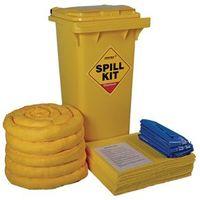 120 LITRE CHEMICAL KIT - YELLOW WHEELIE BIN