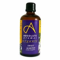 (12 PACK) - Absolute Aromas - Organic Almond Sweet Oil | 100ml | 12 PACK BUNDLE