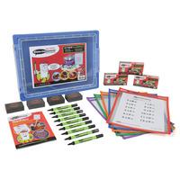 120 Piece Show-me Dry Wipe Template Pocket Class Pack In A Gratnel...