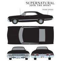 1/24 Supernatural (2005-Current TV Series) 1967 Chevrolet Impala Sport Sedan