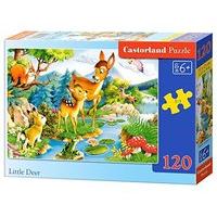 120 Piece Castorland Classic Jigsaw Little Deers
