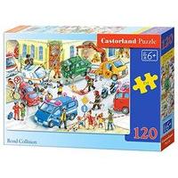 120 Piece Castorland Classic Jigsaw Road Collision