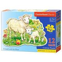 12pc Lamb & Mom Jigsaw Puzzle