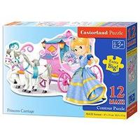 12pc Princess Carriage Jigsaw Puzzle