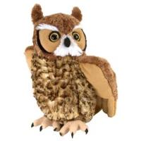 12 horned owl soft toy
