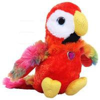 12 sitting macaw soft toy