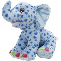 12 blue elephant soft toy