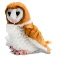 12 barn owl soft toy