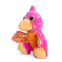 12 pink dreamy eyes pteranodon soft toy