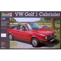 1:24 Revell Vw Golf 1 Cabrio