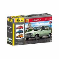 1:24 Heller Renault 4l Model Kit.