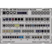 1:24 Bf-109 Instruments Bezels Model Kit