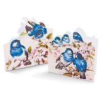 12 Bluebirds & Blossom Cards