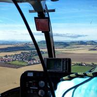 12 mile helicopter flight wales