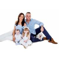 £12 for a one-hour family photoshoot for up to 12 people with five mounted prints at Premier Photography, Glasgow