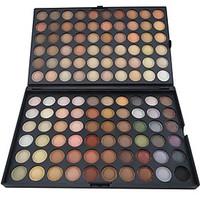 120 Colors Professional Eyeshadow Palette Matte/Dry Powder Makeup Cosmetic Palette Smokey makeup/party makeup Eye Shadows Palette with Rectangle Box