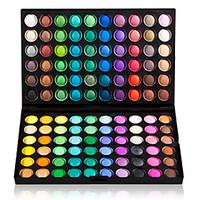 120 colors professional dazzling matteshimmer 3in1 eyeshadow makeup co ...