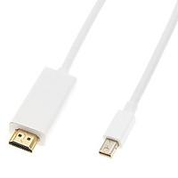 1.2M Mini Display Port DP Thunderbolt HDMI Cable Adapter for Macbook Air Pro