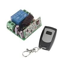 12V 1-Channel Wireless Remote Power Relay Module with Remote Controller (DC28V-AC250V)