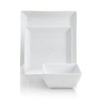 12 piece maxim square dinner set