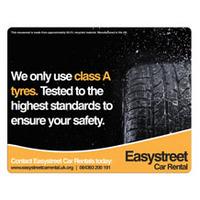 125 x Personalised Tyre Brite-MatMouse Mat - National Pens