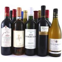 12 bottles mixed red & white in ...