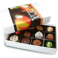 12 Personalised Wrap Chocolate box - Luxury