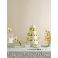 12 White Pillars & 12 Dowels - Wedding Cake Accessories