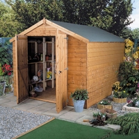 12 x 8 waltons groundsman windowless garden shed