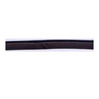 12mm Imitation Leather Piping Cord Black