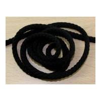 12mm Chunky Cotton Rope Cord Black