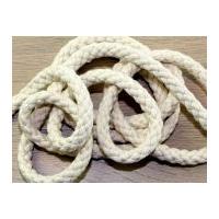 12mm chunky cotton rope cord cream