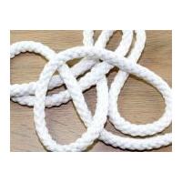 12mm Chunky Cotton Rope Cord White