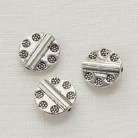 12 Ethnic Round Spacer Beads