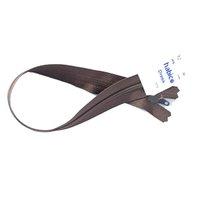 12 Habico Tagged YKK Nylon Zip - Brown 374619