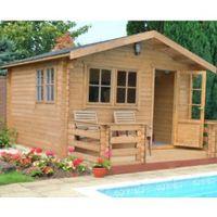 12X12 Kinver 34mm Tongue & Groove Timber Log Cabin