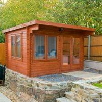 12x10 danbury 28mm tongue groove timber log cabin with assembly servic ...