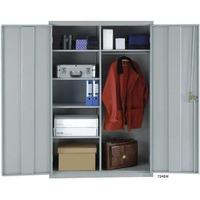 1220 w large volume cupboard with central divider 3 shelves