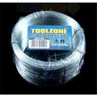 125m x 0.7mm Toolzone Zinc Galvanised Wire